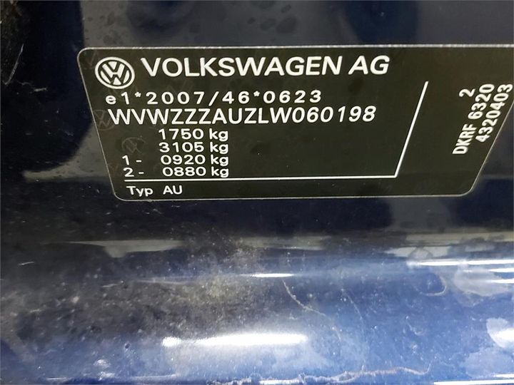 Photo 6 VIN: WVWZZZAUZLW060198 - VOLKSWAGEN GOLF 