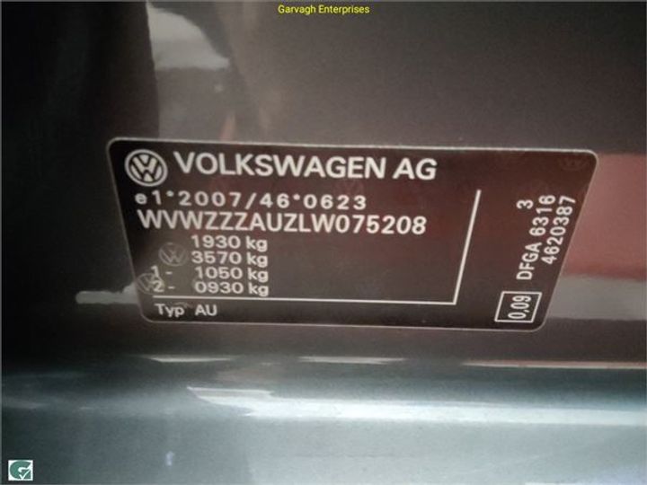 Photo 10 VIN: WVWZZZAUZLW075208 - VOLKSWAGEN GOLF 