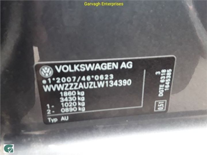 Photo 27 VIN: WVWZZZAUZLW134390 - VW GOLF 