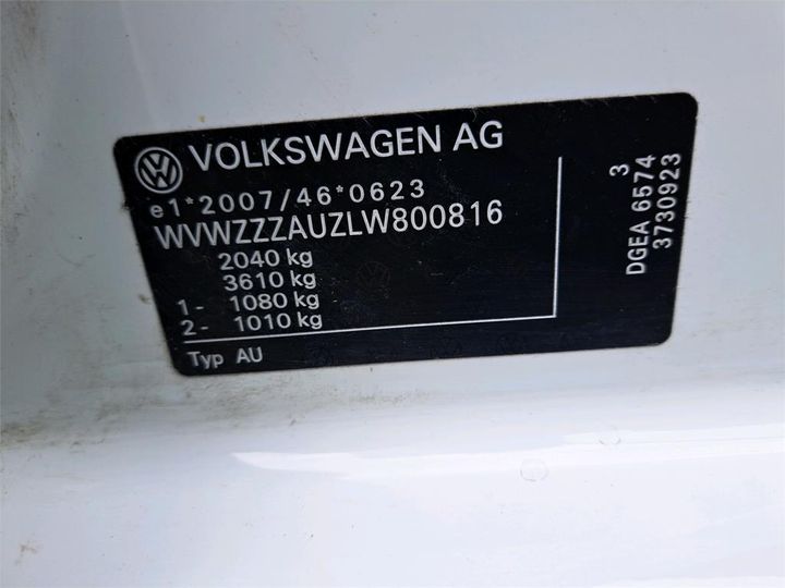 Photo 12 VIN: WVWZZZAUZLW800816 - VOLKSWAGEN GOLF 