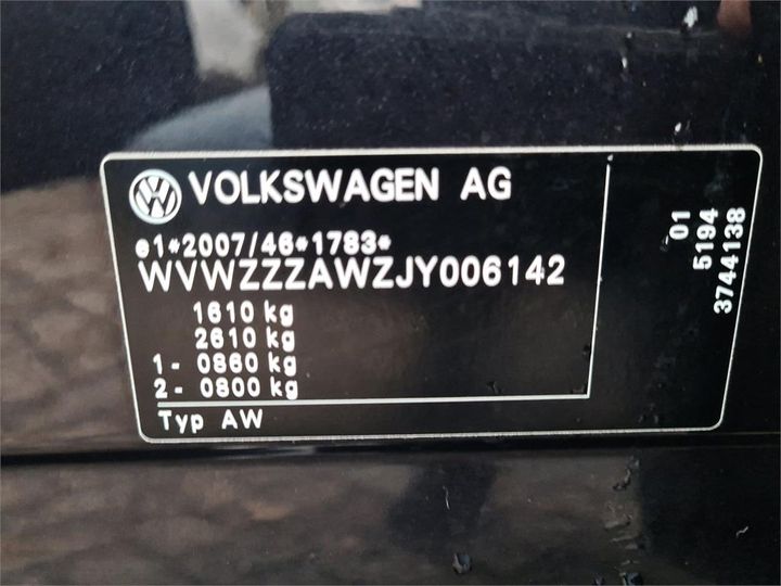 Photo 11 VIN: WVWZZZAWZJY006142 - VOLKSWAGEN POLO 