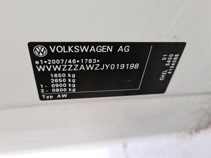 Photo 14 VIN: WVWZZZAWZJY019198 - VOLKSWAGEN POLO 