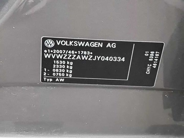 Photo 34 VIN: WVWZZZAWZJY040334 - VOLKSWAGEN POLO 