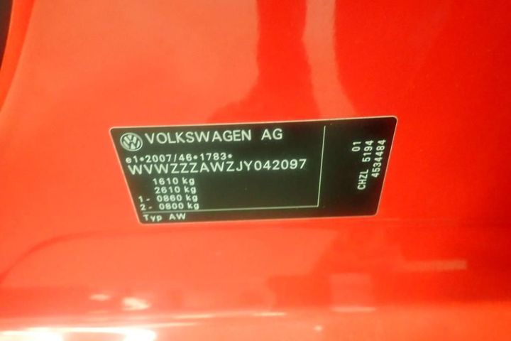 Photo 8 VIN: WVWZZZAWZJY042097 - VOLKSWAGEN POLO 