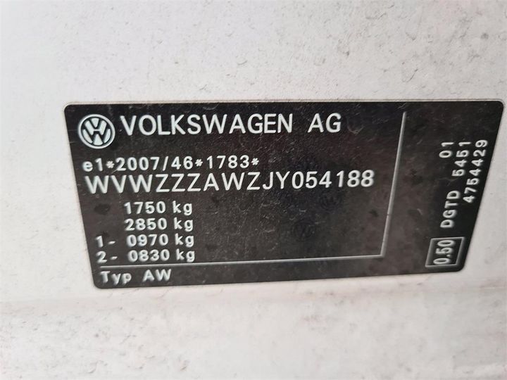 Photo 13 VIN: WVWZZZAWZJY054188 - VOLKSWAGEN POLO 