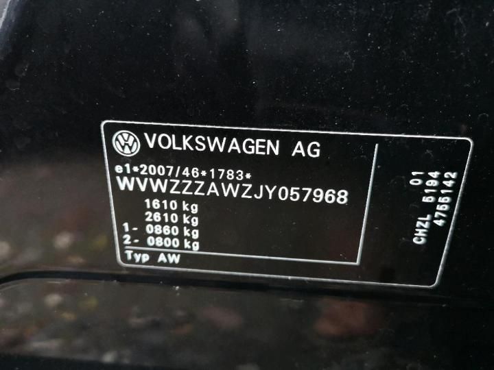 Photo 5 VIN: WVWZZZAWZJY057968 - VOLKSWAGEN POLO 