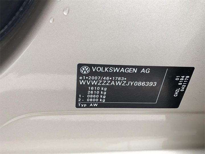 Photo 11 VIN: WVWZZZAWZJY086393 - VOLKSWAGEN POLO 