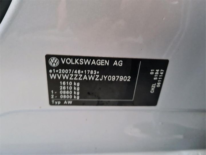 Photo 11 VIN: WVWZZZAWZJY097902 - VOLKSWAGEN POLO 