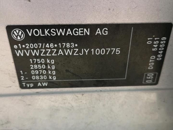 Photo 13 VIN: WVWZZZAWZJY100775 - VOLKSWAGEN POLO 