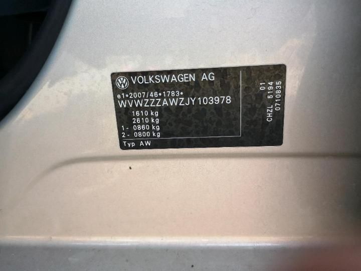 Photo 11 VIN: WVWZZZAWZJY103978 - VOLKSWAGEN POLO 