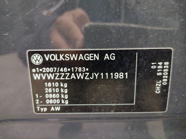 Photo 11 VIN: WVWZZZAWZJY111981 - VOLKSWAGEN POLO 