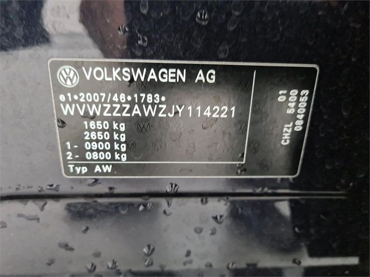 Photo 12 VIN: WVWZZZAWZJY114221 - VOLKSWAGEN POLO 