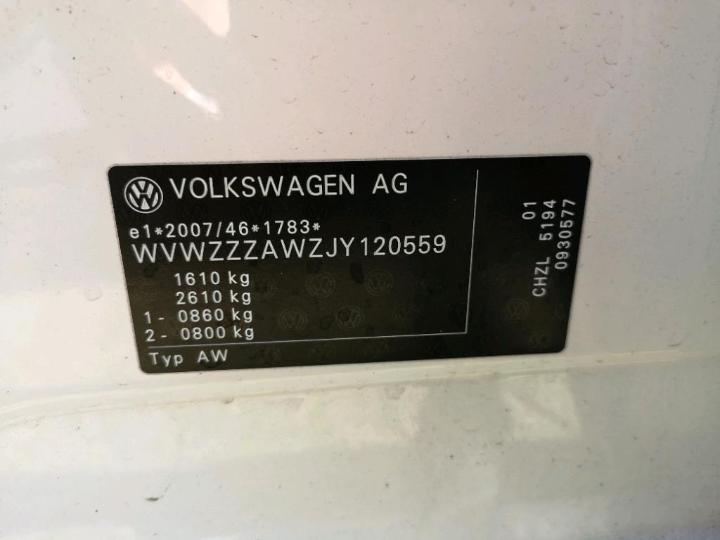 Photo 12 VIN: WVWZZZAWZJY120559 - VOLKSWAGEN POLO 