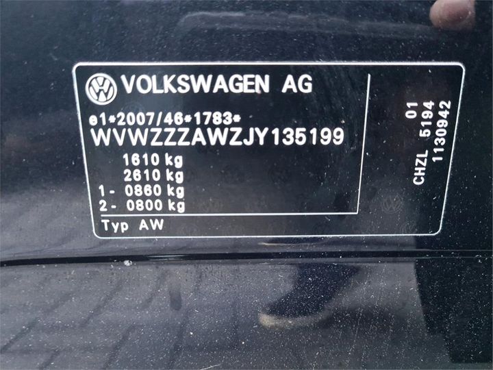 Photo 11 VIN: WVWZZZAWZJY135199 - VOLKSWAGEN POLO 