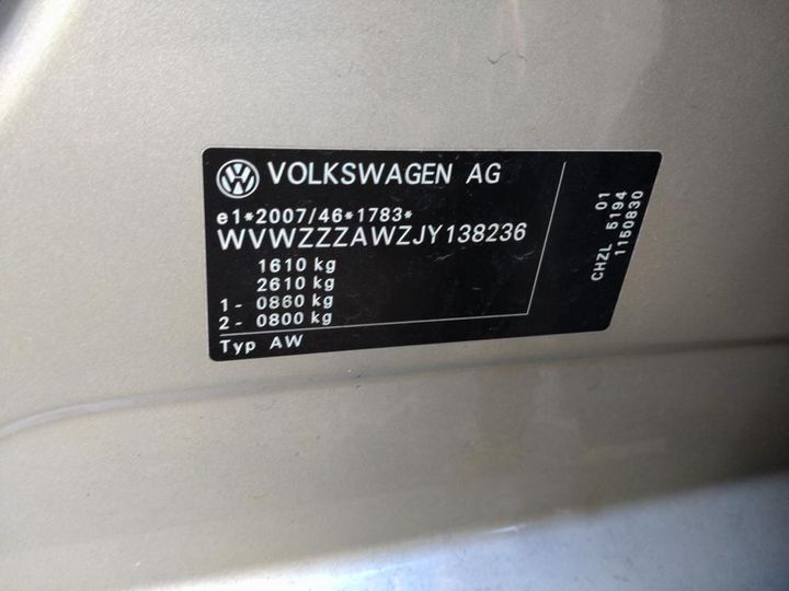 Photo 15 VIN: WVWZZZAWZJY138236 - VOLKSWAGEN POLO 