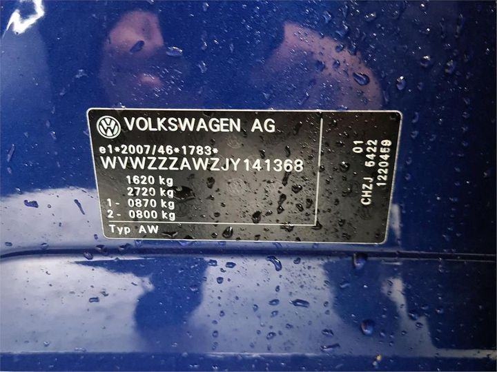 Photo 8 VIN: WVWZZZAWZJY141368 - VOLKSWAGEN POLO 