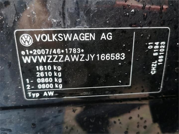 Photo 11 VIN: WVWZZZAWZJY166583 - VOLKSWAGEN POLO 