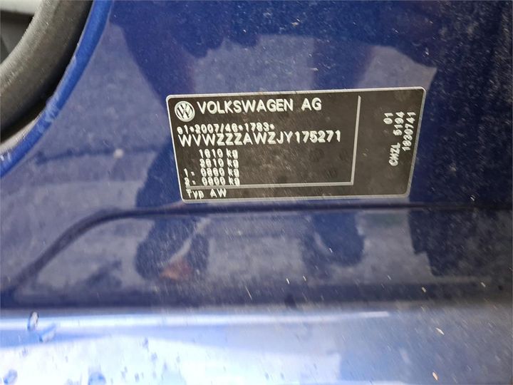 Photo 12 VIN: WVWZZZAWZJY175271 - VOLKSWAGEN POLO 