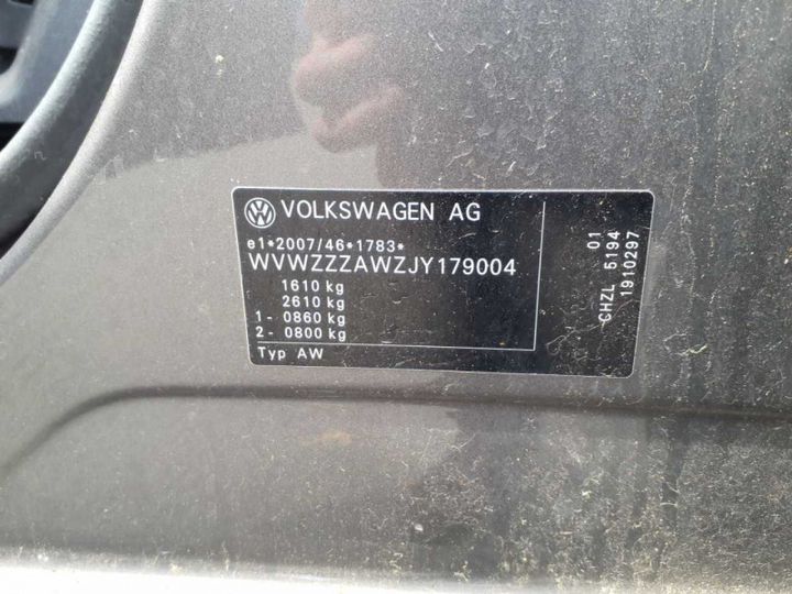 Photo 7 VIN: WVWZZZAWZJY179004 - VOLKSWAGEN POLO 