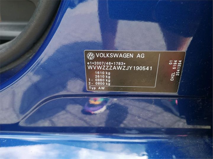 Photo 10 VIN: WVWZZZAWZJY190541 - VOLKSWAGEN POLO 