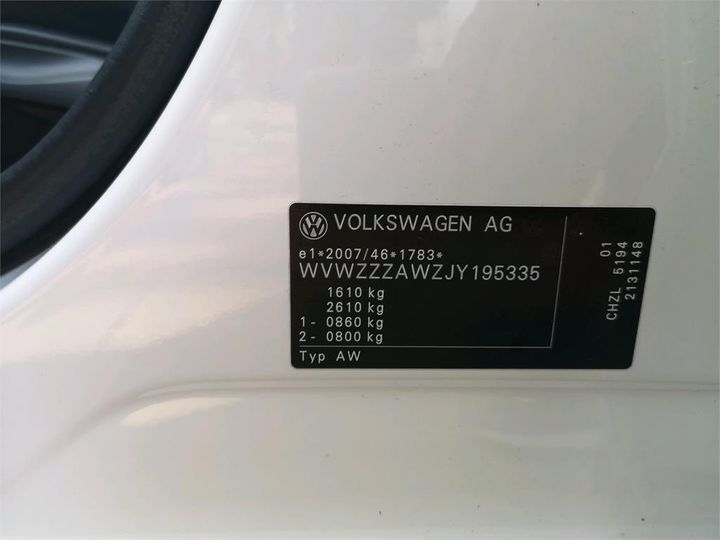 Photo 11 VIN: WVWZZZAWZJY195335 - VOLKSWAGEN POLO 