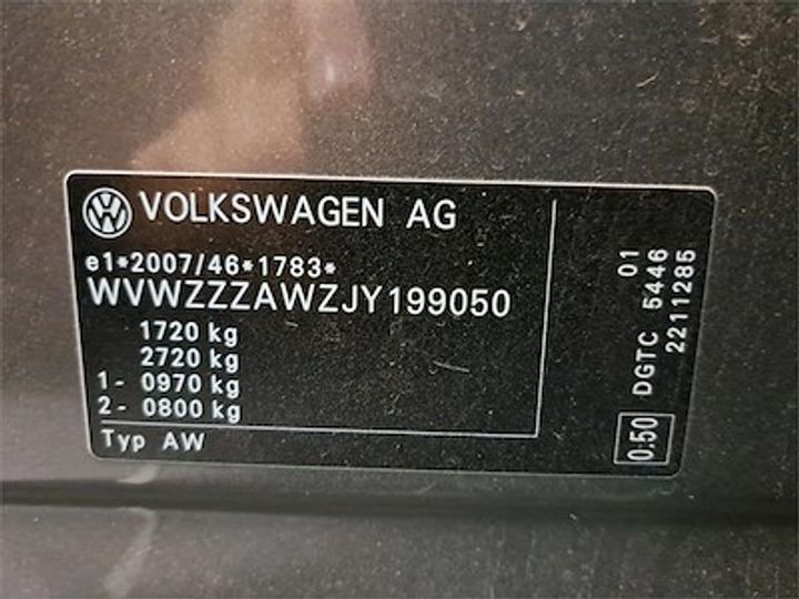 Photo 11 VIN: WVWZZZAWZJY199050 - VOLKSWAGEN POLO 