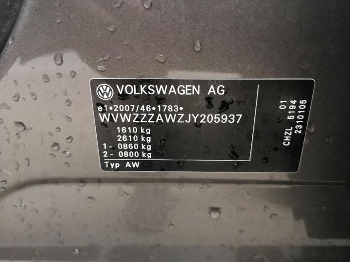 Photo 8 VIN: WVWZZZAWZJY205937 - VOLKSWAGEN POLO 