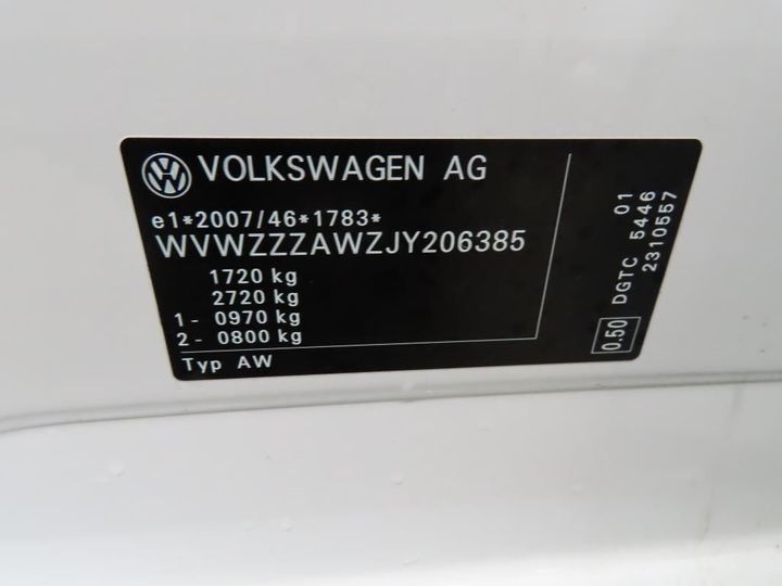 Photo 13 VIN: WVWZZZAWZJY206385 - VOLKSWAGEN POLO 