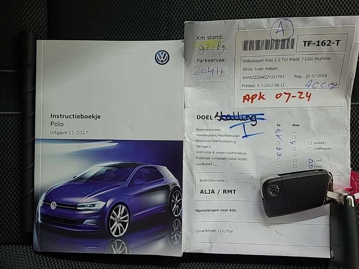 Photo 13 VIN: WVWZZZAWZJY217793 - VOLKSWAGEN POLO 