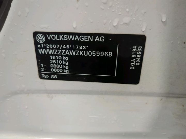 Photo 11 VIN: WVWZZZAWZKU059968 - VOLKSWAGEN POLO 