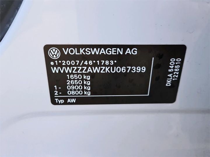 Photo 12 VIN: WVWZZZAWZKU067399 - VOLKSWAGEN POLO 