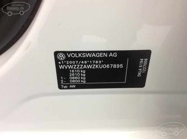 Photo 2 VIN: WVWZZZAWZKU067895 - VOLKSWAGEN POLO HATCHBACK 