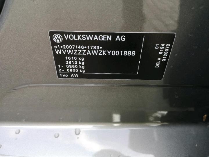 Photo 11 VIN: WVWZZZAWZKY001888 - VOLKSWAGEN POLO 