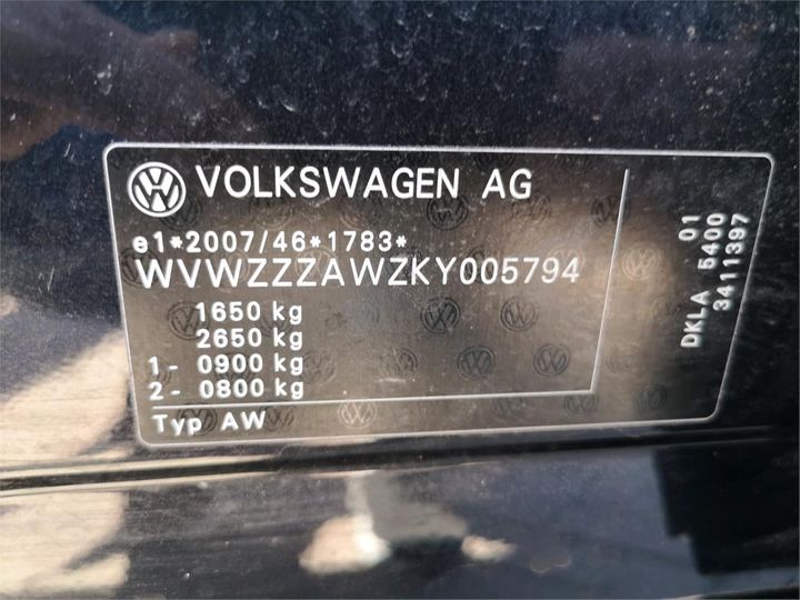 Photo 11 VIN: WVWZZZAWZKY005794 - VOLKSWAGEN POLO 