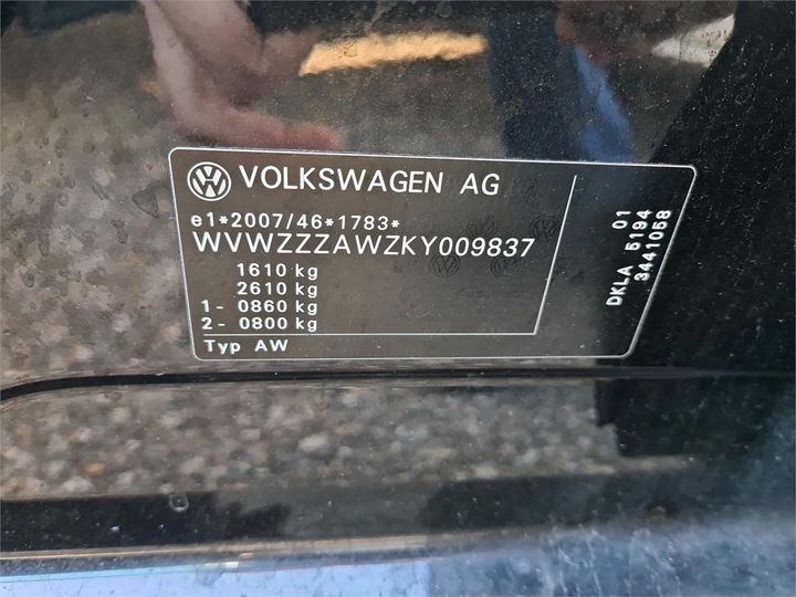 Photo 13 VIN: WVWZZZAWZKY009837 - VOLKSWAGEN POLO 