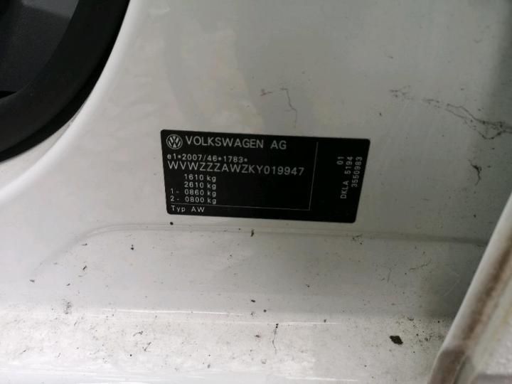 Photo 11 VIN: WVWZZZAWZKY019947 - VOLKSWAGEN POLO 