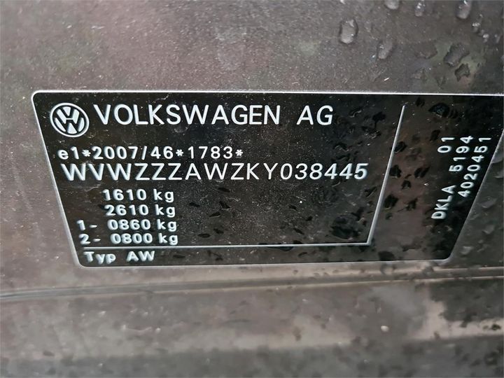 Photo 13 VIN: WVWZZZAWZKY038445 - VOLKSWAGEN POLO 