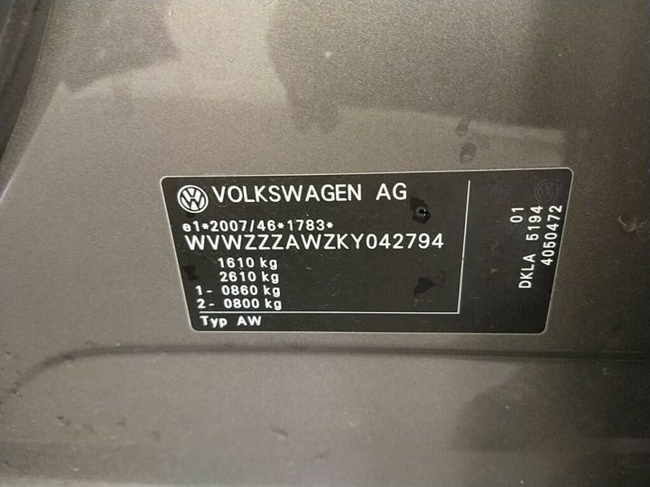 Photo 18 VIN: WVWZZZAWZKY042794 - VOLKSWAGEN POLO 