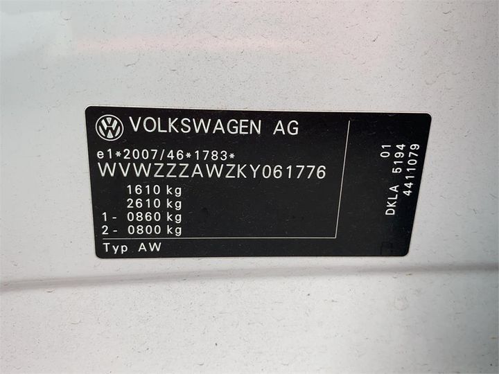 Photo 12 VIN: WVWZZZAWZKY061776 - VOLKSWAGEN POLO 