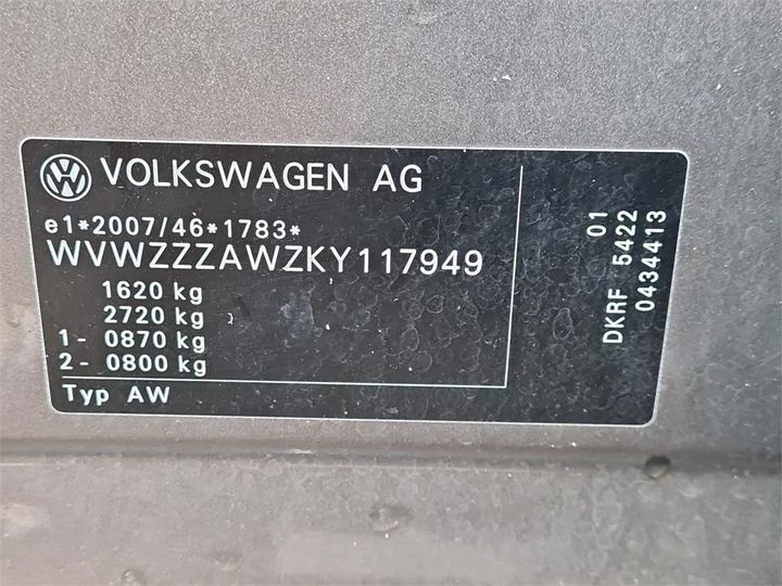 Photo 12 VIN: WVWZZZAWZKY117949 - VOLKSWAGEN POLO 