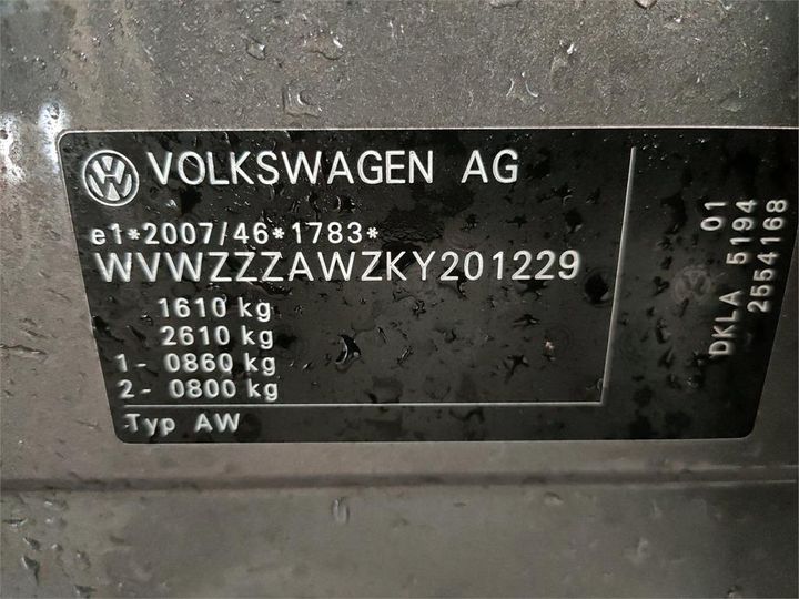 Photo 8 VIN: WVWZZZAWZKY201229 - VOLKSWAGEN POLO 