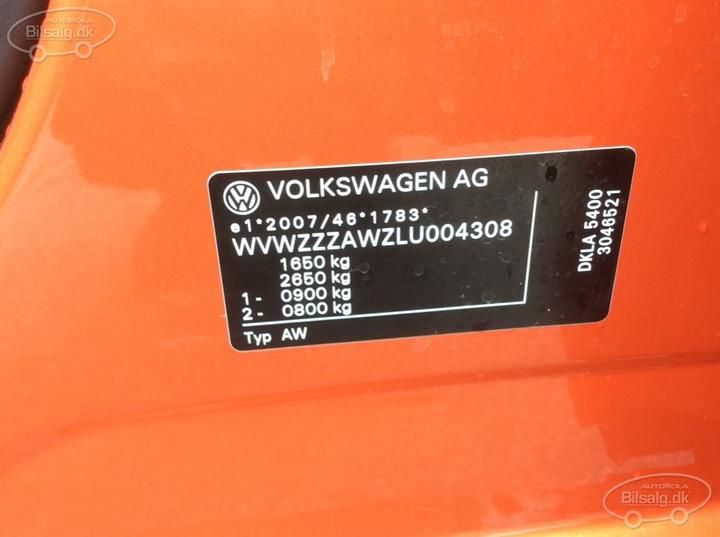 Photo 2 VIN: WVWZZZAWZLU004308 - VOLKSWAGEN POLO 