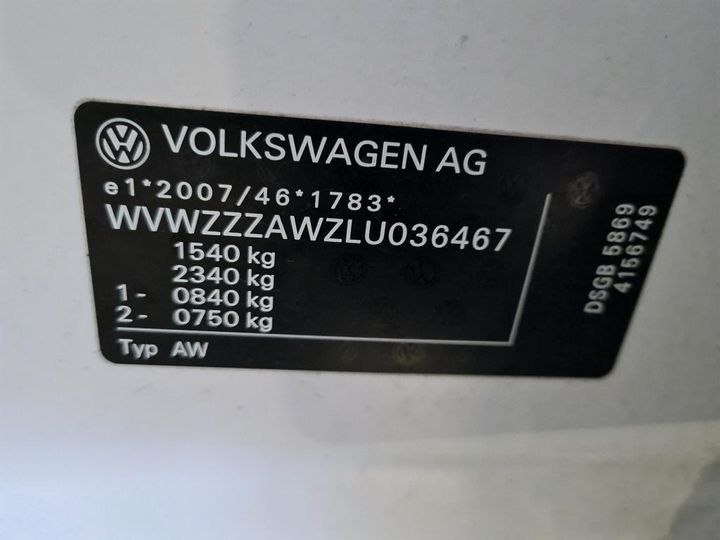 Photo 3 VIN: WVWZZZAWZLU036467 - VOLKSWAGEN POLO 