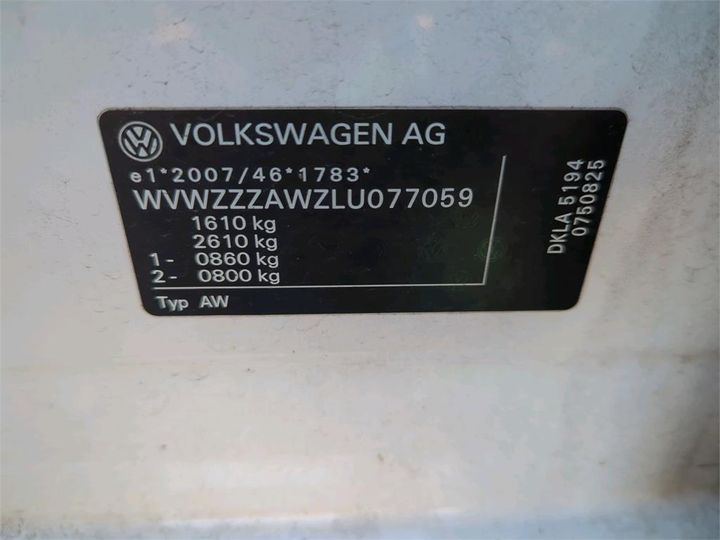 Photo 12 VIN: WVWZZZAWZLU077059 - VOLKSWAGEN POLO 