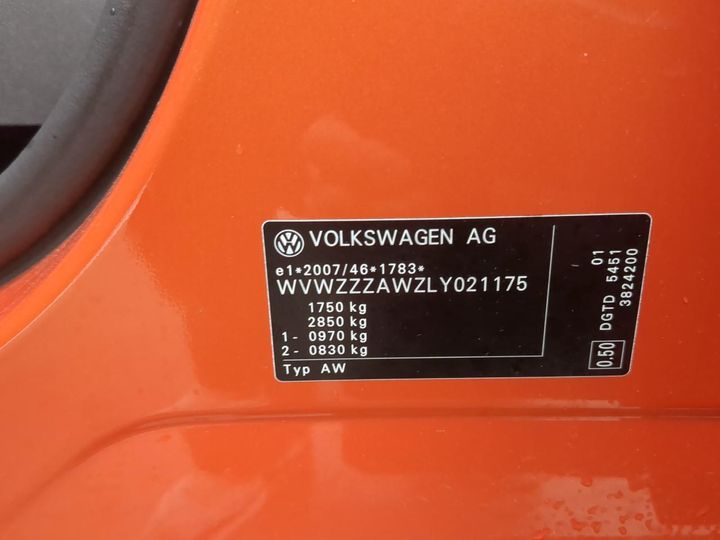 Photo 13 VIN: WVWZZZAWZLY021175 - VW POLO 