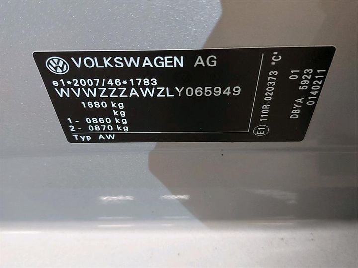 Photo 6 VIN: WVWZZZAWZLY065949 - VOLKSWAGEN POLO 