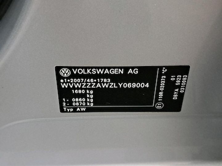 Photo 10 VIN: WVWZZZAWZLY069004 - VW POLO 