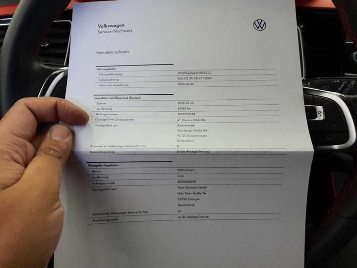 Photo 25 VIN: WVWZZZAWZLY092612 - VOLKSWAGEN POLO 