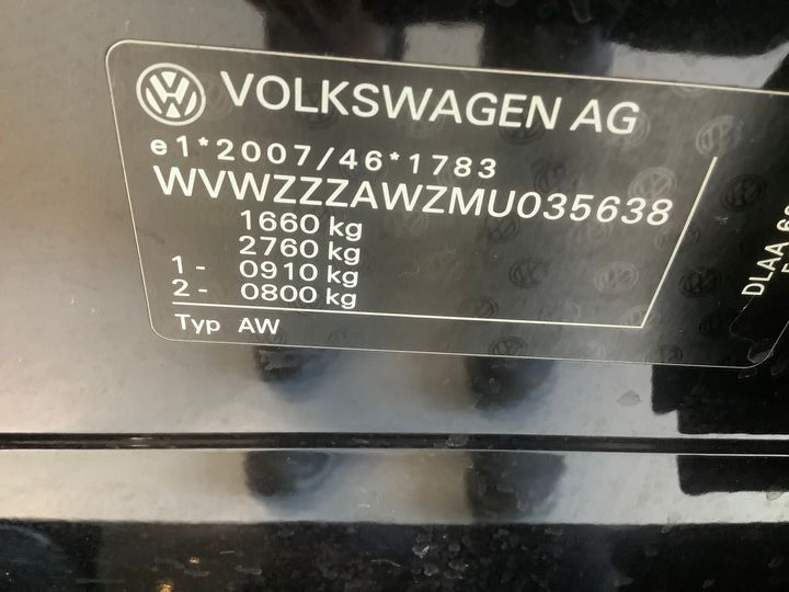 Photo 2 VIN: WVWZZZAWZMU035638 - VOLKSWAGEN POLO 