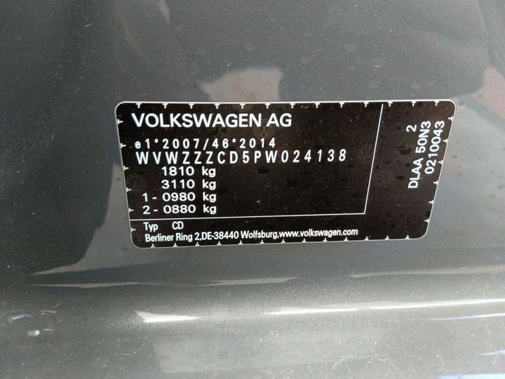 Photo 17 VIN: WVWZZZCD5PW024138 - VOLKSWAGEN GOLF 